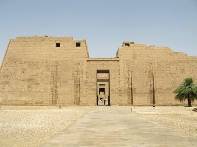 Luxor west bank luxor temple