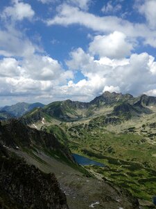 Landscape valley of five ponds poland photo