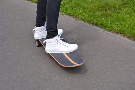 Skateboard health sports shoes