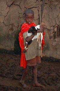 Village boy africa photo