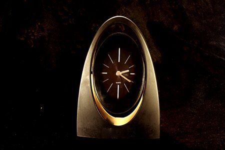 Timepiece black timer
