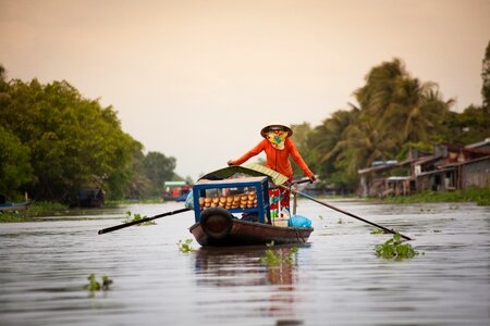 Vietnamese life market photo