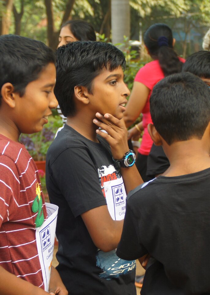 Boy male thinking