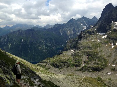 The high tatras landscape the power of the mountains