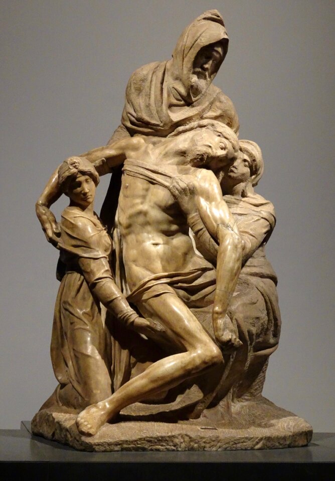 Pieta jesus sculpture