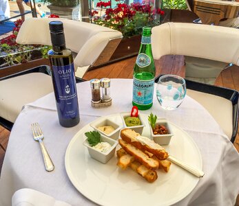 Healthy vegetable mediterranean