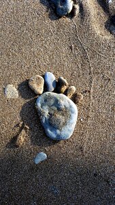 Feet sand composition