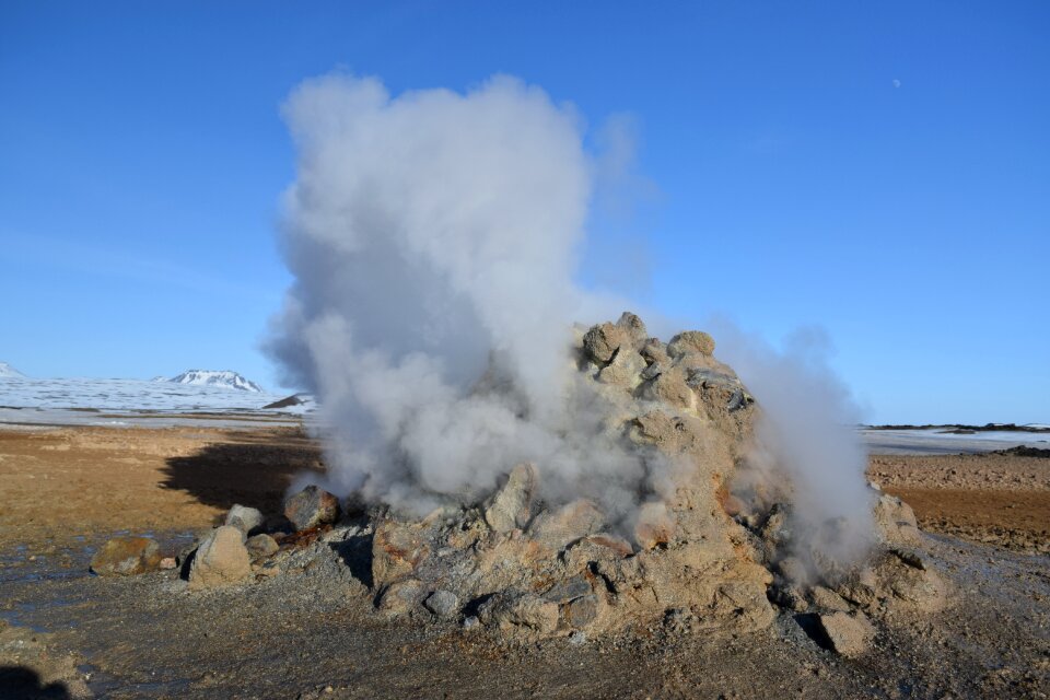 Sulphur landscape