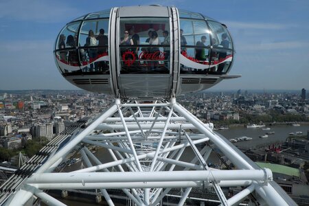 Ferris wheel tourist photo