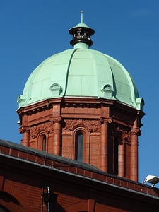 Copper green building