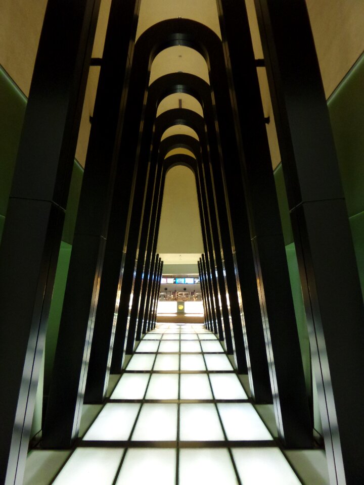 Futuristic interior