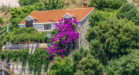 City historic mediterranean