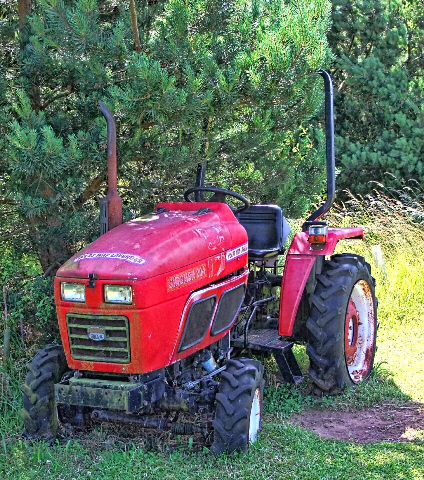 Field rural agricultural