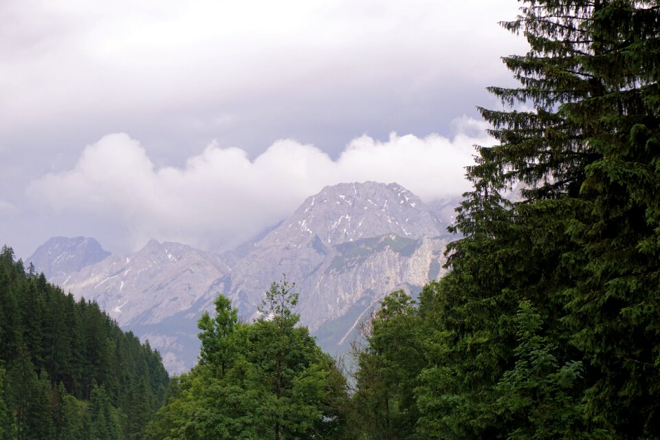 Mountain landscape high mountains austria