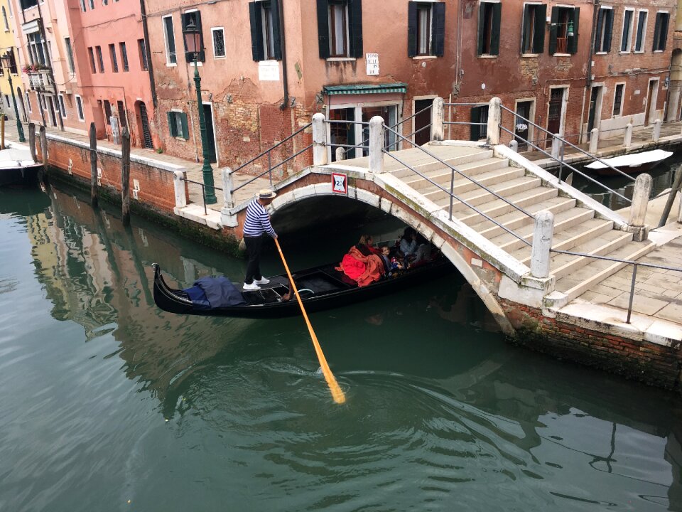 Water gondola romantic photo