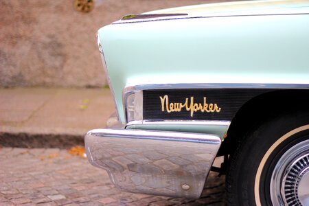 Vintage classic vehicle