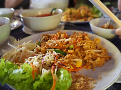 Thai food lunch food photo
