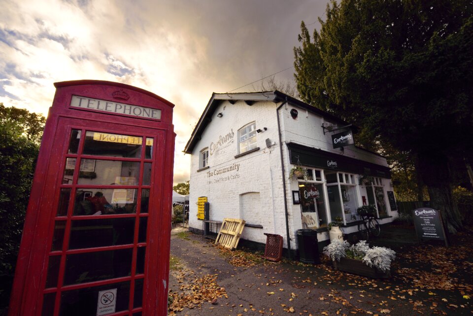 Phonebox shop rural