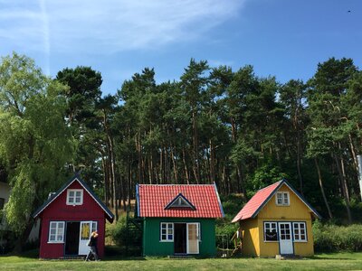 Architecture wooden summer