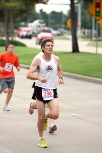Fitness marathon runners athlete photo
