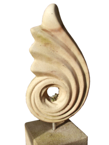 Sculpture plastic stone figure