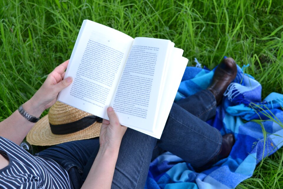 Reading book leisure