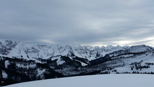 Alpstein winter wintry photo