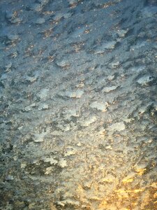 Surface frozen winter