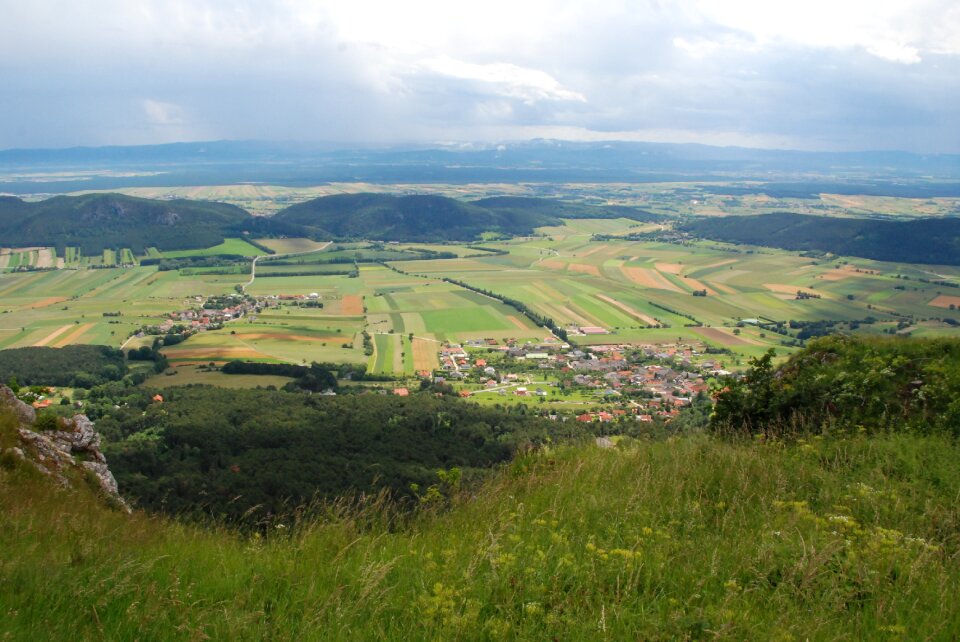 Alps landscape air