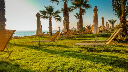 Summer holiday relax