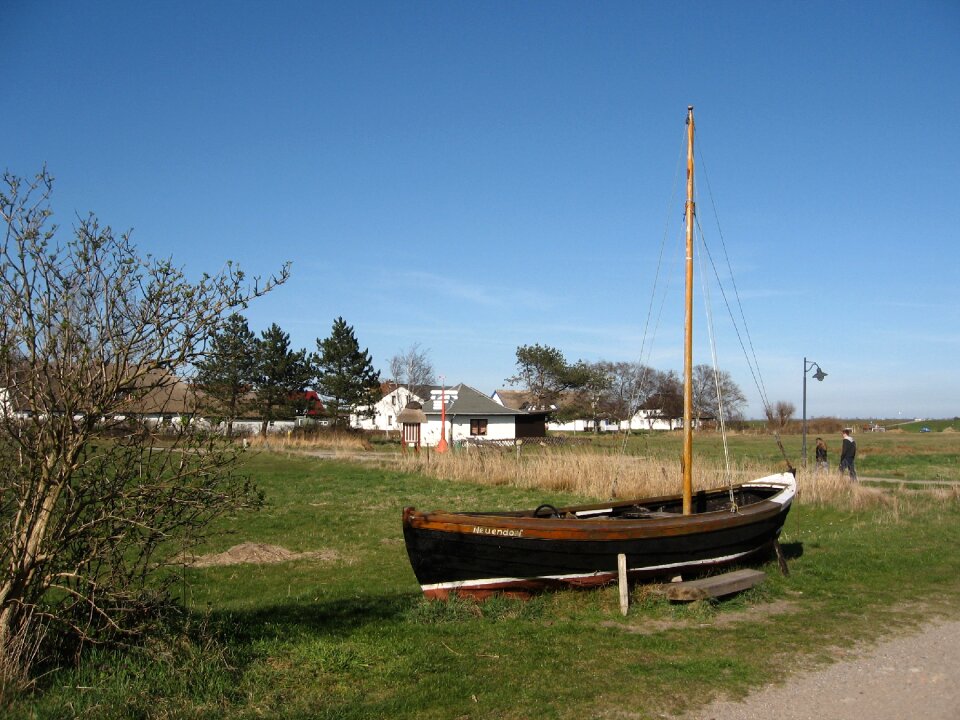 Hiddensee new village stranded