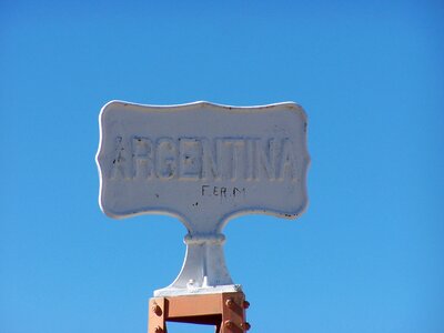 Border shield argentina