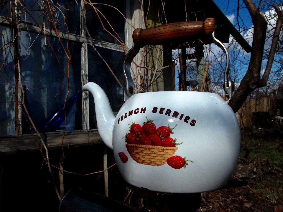 Tea party maker white