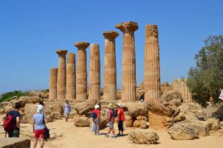 Ruins heracles hercules photo