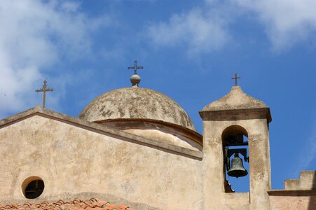 Summer bell tower religion photo