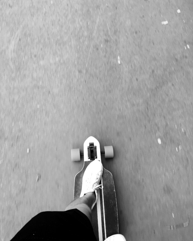 Ride skateboard gray shoes