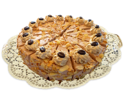 Bake cake mocha cake