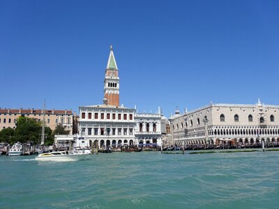 Sea sky campanile
