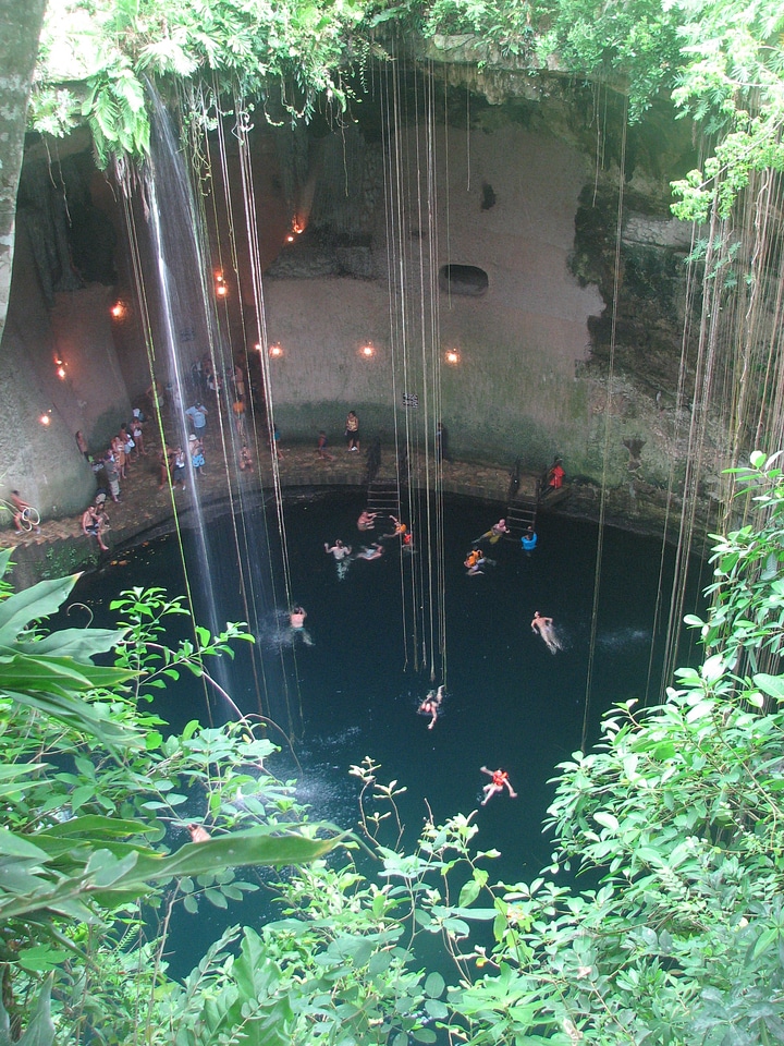 Mexico swimming rock photo