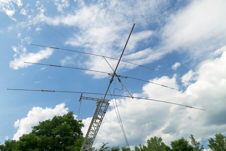 Aerial amateur radio ham radio photo