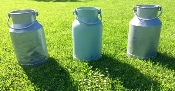Milk can farm milk