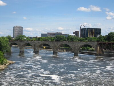 River mississippi downtown photo