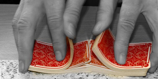 Color key red finger