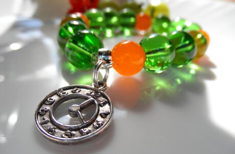 Clock glass woman