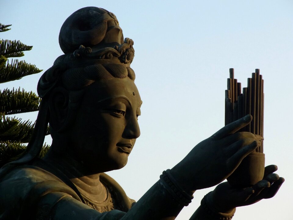 Hong kong lantau island spiritual