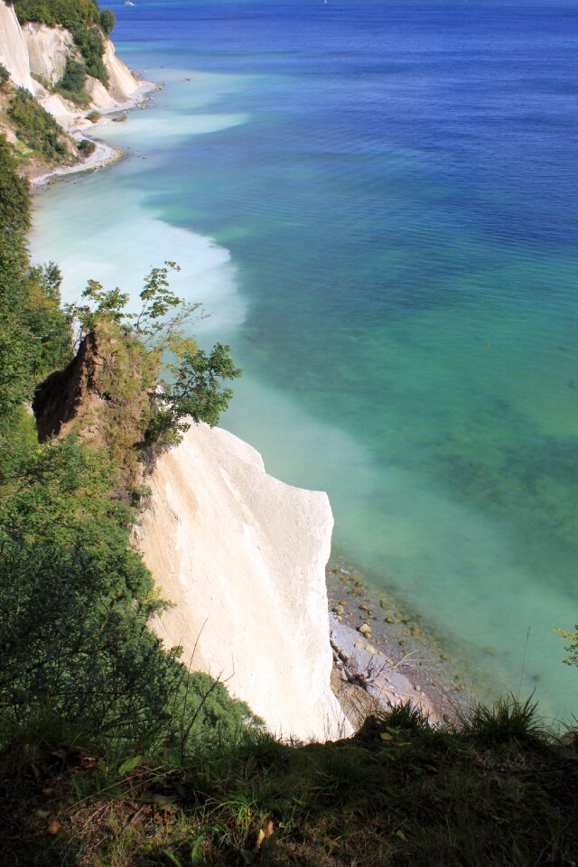 Cliffs forest mecklenburg western pomerania