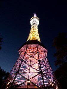 Prague eiffel tower petřín hill prague