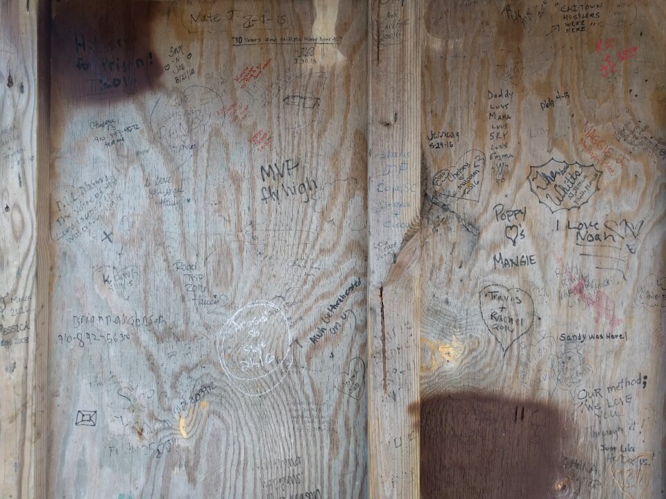 Artistic wall art wooden fence