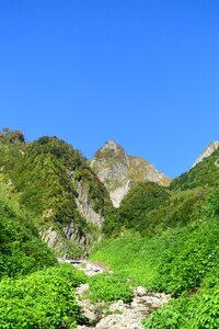 Hiking japan sky