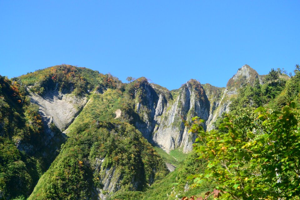 Hiking japan sky